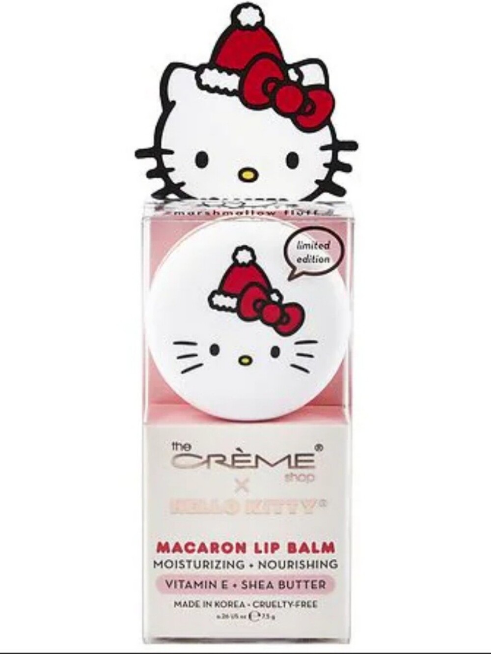 Hello Kitty Marshmallow Macaron Lip Balm